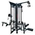 commercial equipment 4 multi-purpose stations gym home gym